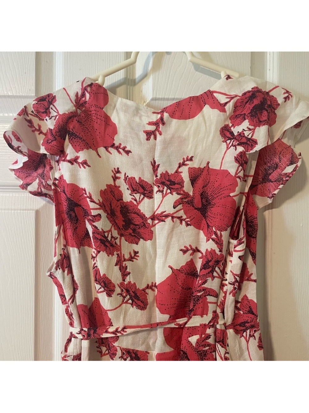 Free people French quarter ivory floral wrap dress - Picture 5 of 5